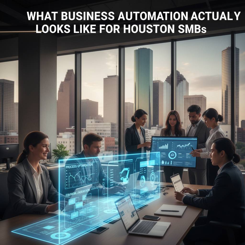 What Business Automation Actually Looks Like for Houston SMBs